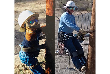 Apprentice dreamed of being lineman like his dad - Trico Electric Coop